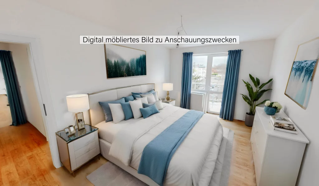 möbliertes Elternschalfzimmer