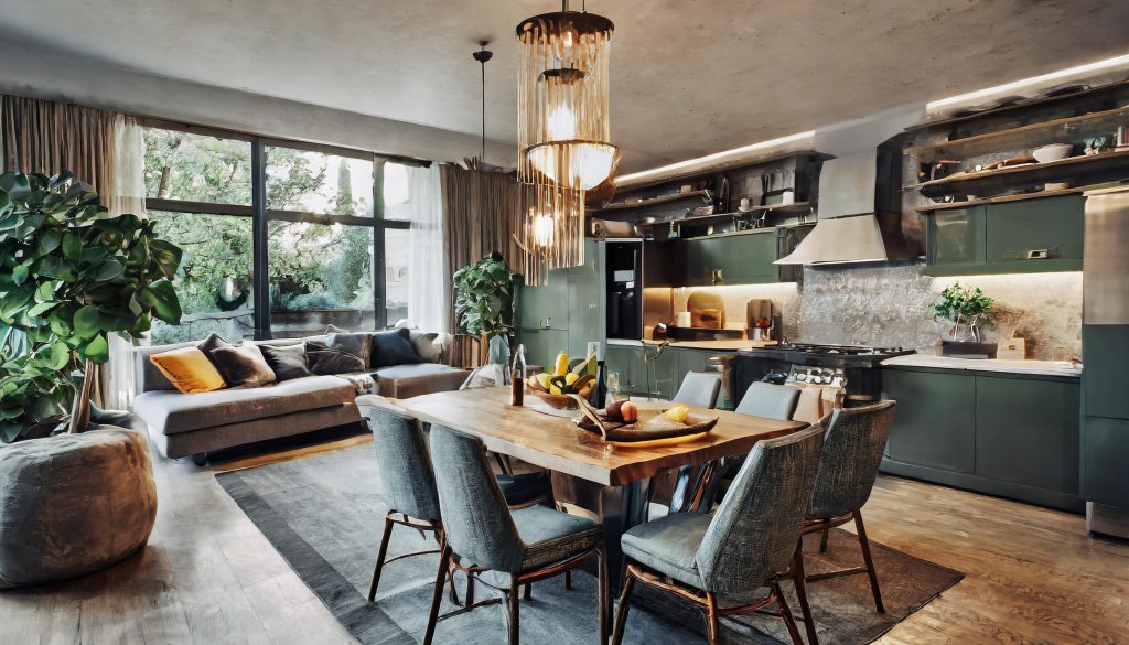 Möblierte Wohnung in der Vermietung