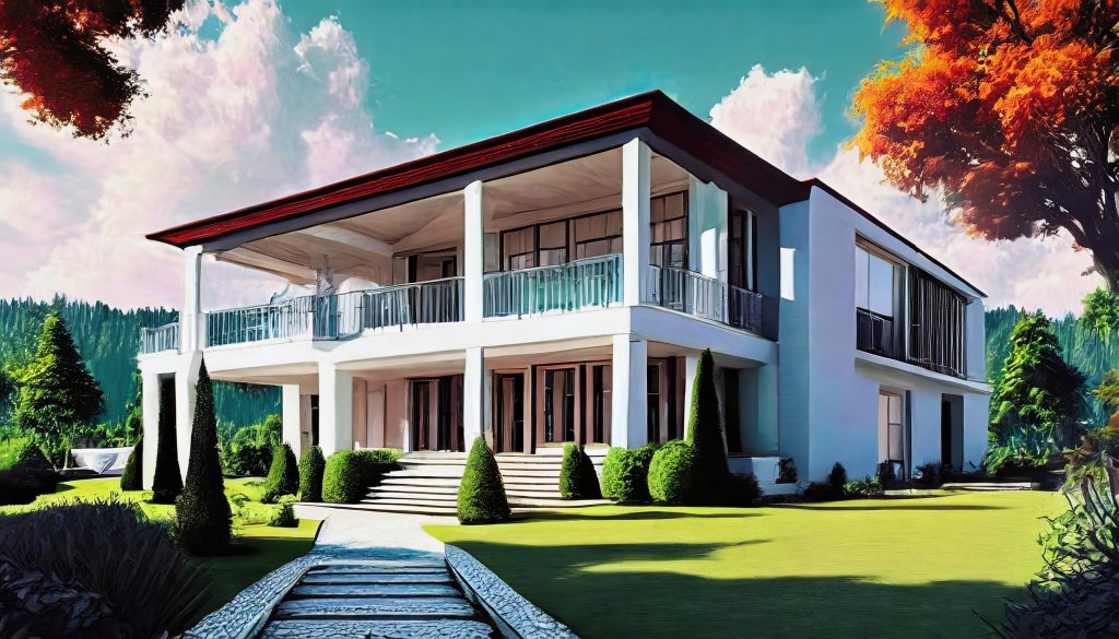 Villa mit Erbbaurecht