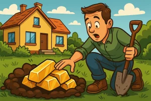 Schatzfund im eigenen Garten – wem gehört das Gold wirklich?