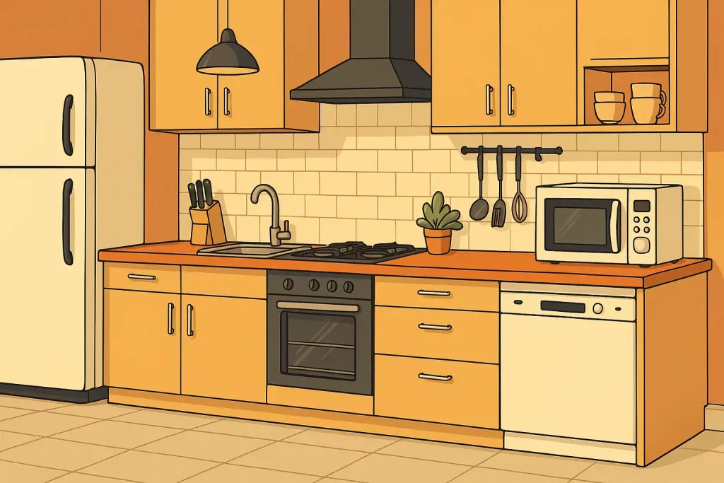 Was ist eine voll ausgestattete Küche?